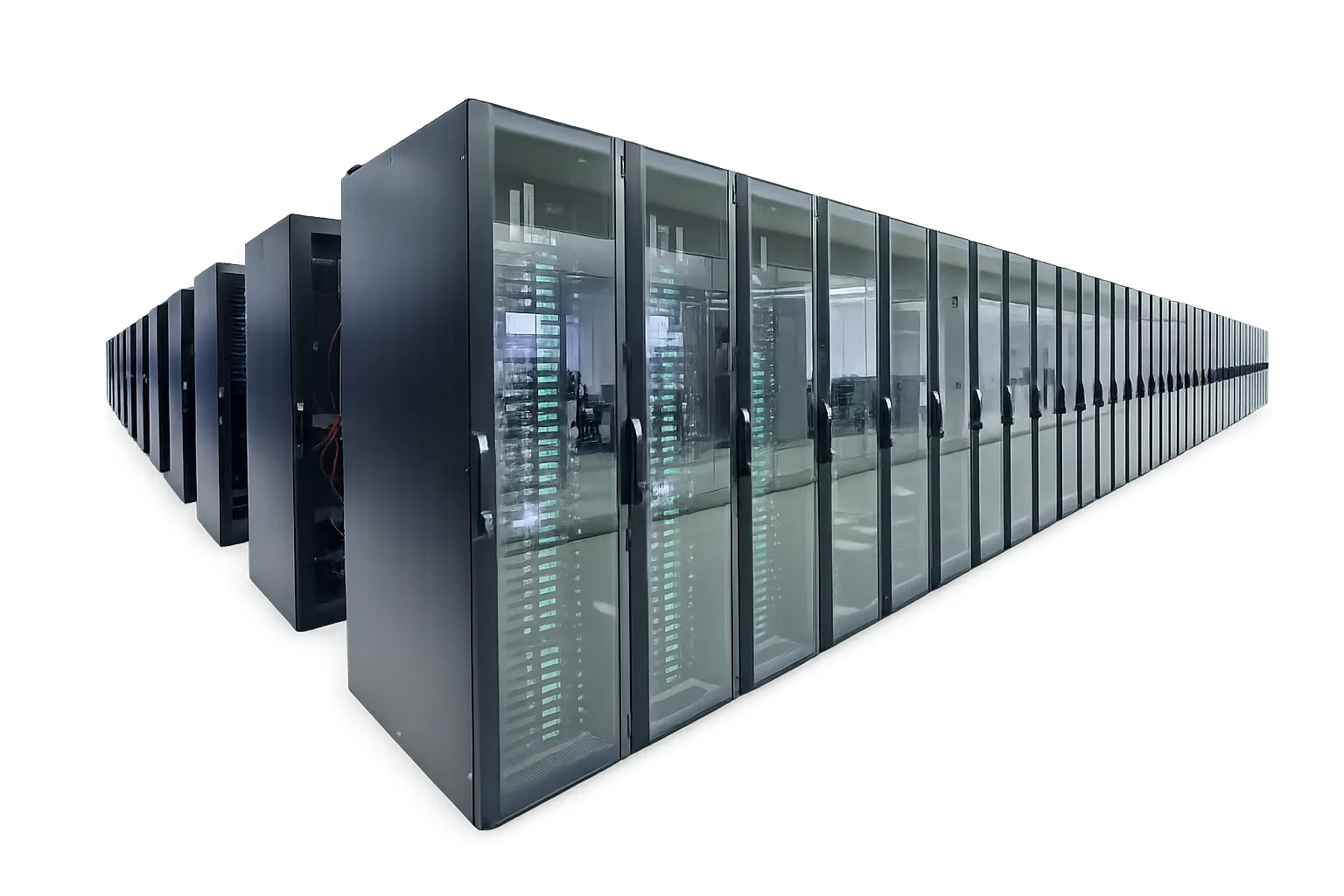Data centre server racks for ACS authentication